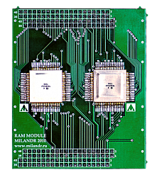 Дополнительный модуль внешней памяти ОЗУ на базе 1645РУ4У