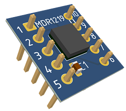MDR1219LGI-Micro плата с микроконтроллером